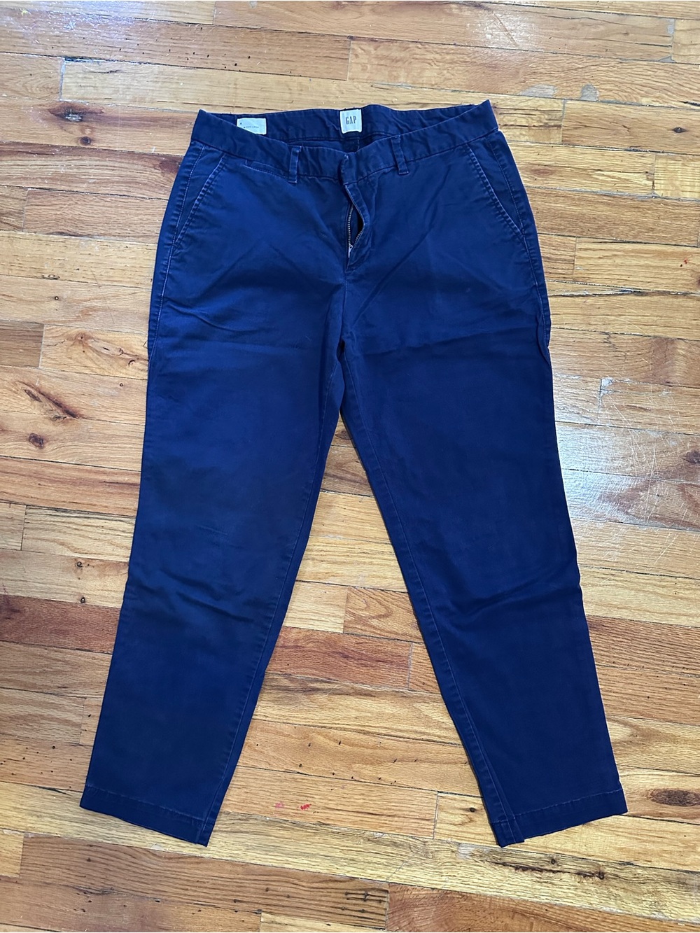 GAP Navy Slim Chinos